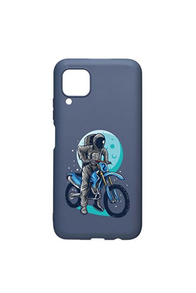 bestcase Θήκη σιλικόνης συμβατή με Samsung Galaxy M53, Αστροναύτης Μοτοσικλετ...