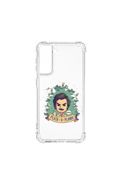 bestcase Husa Anti Shock, Compatibila Cu Samsung Galaxy S21 Plus, Narcos Pabl...