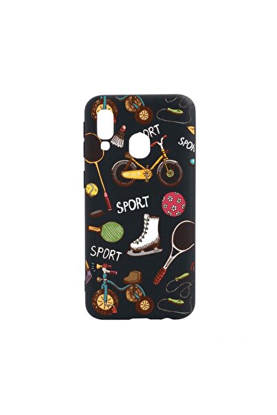 bestcase Θήκη σιλικόνης συμβατή με Samsung Galaxy A40, Καλοκαιρινά Αθλήματα, ...