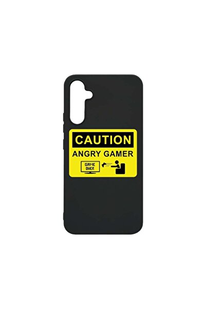 bestcase Θήκη, Συμβατή με Samsung Galaxy A34, Angry Gamer, Λεπτή 0.8MM, Ανθεκ...