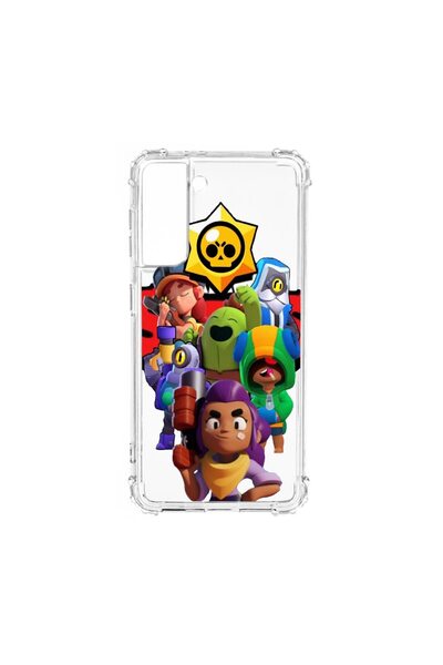 bestcase Αντικραδασμική Θήκη, Συμβατή με Samsung Galaxy S21 Plus, Brawl Stars...