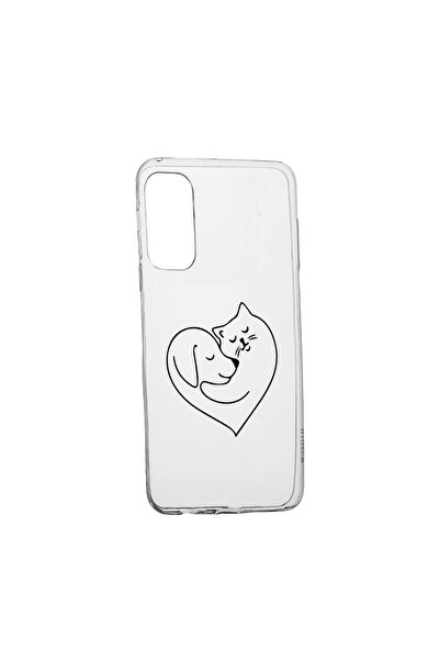 bestcase Θήκη σιλικόνης συμβατή με Samsung Galaxy A32 4G, Σχέδιο Αγάπη Σκύλου...