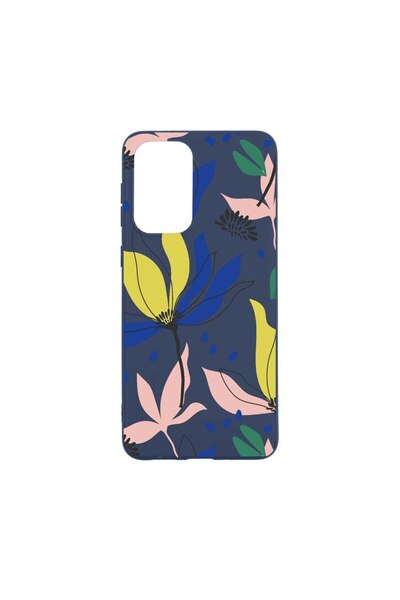 bestcase Θήκη σιλικόνης συμβατή με Samsung Galaxy M23, με σχέδιο λουλουδιών, ...