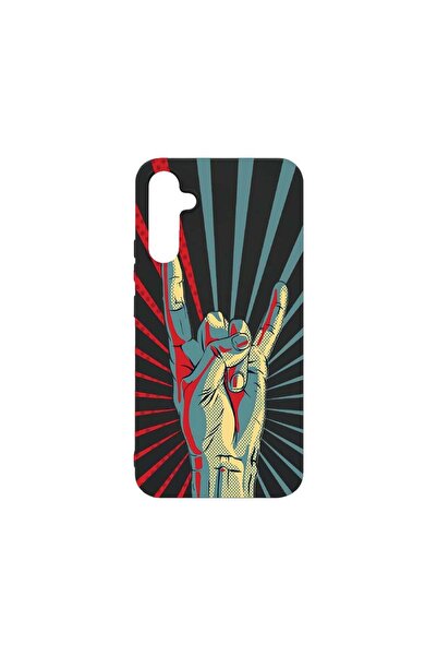 bestcase Θήκη, Συμβατή με Samsung Galaxy A34, Φεστιβάλ Ροκ, Λεπτή 0.8 χιλιοστ...