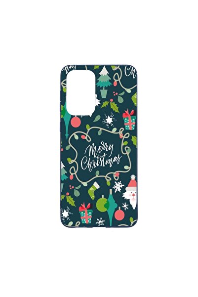 bestcase Θήκη σιλικόνης συμβατή με Samsung Galaxy M23, Καλά Χριστούγεννα, ανθ...