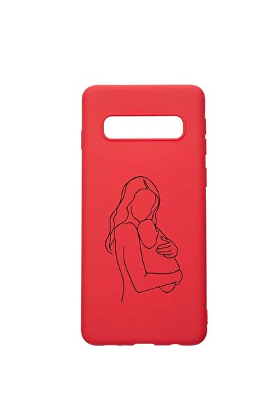 bestcase Θήκη σιλικόνης συμβατή με Samsung Galaxy S10 Plus, Mother Love, ανθε...
