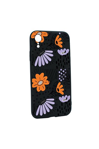 bestcase Husa Silicon Compatibila Cu Apple iPhone XR, Flowers - Pastel Colors...