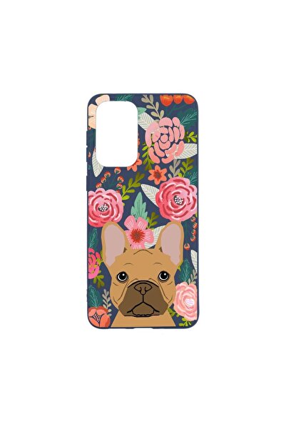 bestcase Θήκη σιλικόνης συμβατή με Samsung Galaxy M23, Σχέδιο Σκύλος και Λουλ...