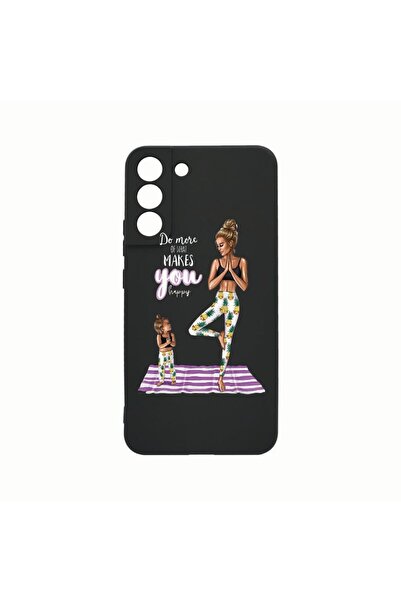 bestcase Θήκη σιλικόνης, Συμβατή με Samsung Galaxy S21, Μαμά-κορίτσι, Ανθεκτι...