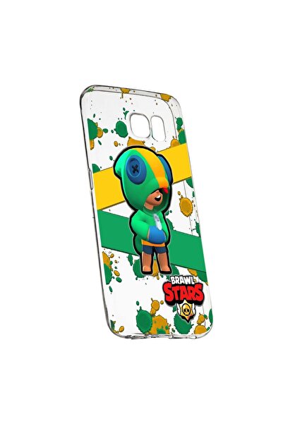bestcase Θήκη Brawl Stars Leon, για Samsung Galaxy S6, ανθεκτική στη φθορά, α...