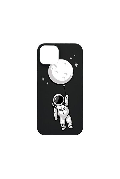 bestcase Λεπτή Θήκη Σιλικόνης 0.8MM, Συμβατή με Apple iPhone 12, Αστροναύτης,...