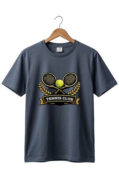 onsrawear Unisex Retro Tennis Club Graphic Printed Short Sleeve Summer Tennis...