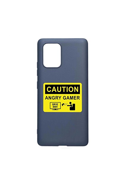 bestcase Husa Silicon Compatibila Cu Samsung Galaxy M13 4G, Angry Gamer, rezi...