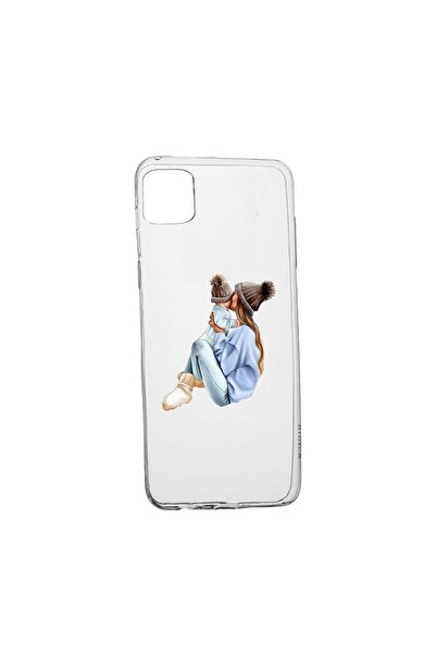 bestcase Θήκη σιλικόνης, Συμβατή με Samsung Galaxy M22, Μαμά-κορίτσι με αγόρι...