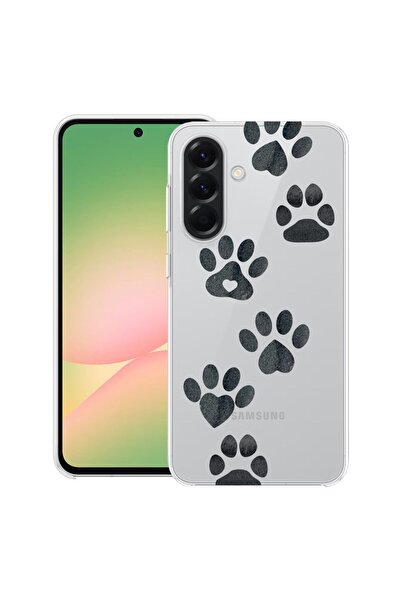 bestcase Θήκη για Samsung Galaxy A17 5G με σχέδιο πατούσας σκύλου, Διαφανής λ...