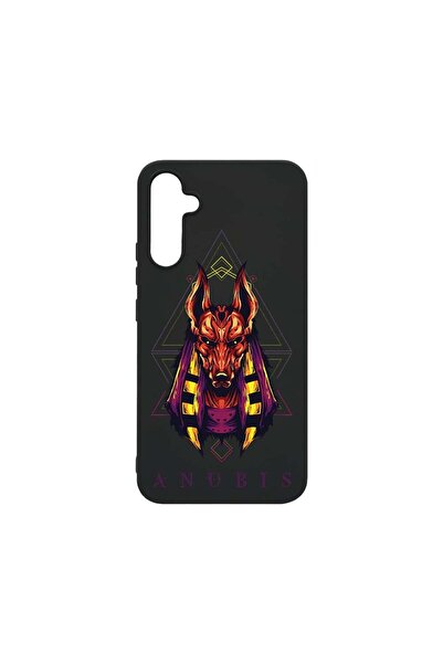 bestcase Θήκη, Συμβατή με Samsung Galaxy A34, Μυθολογία Άνουβις, Λεπτή 0.8 χι...