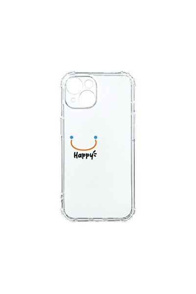 bestcase Husa Anti Shock 1.5MM, compatibilă cu Apple iPhone 14 Plus, Be Happy...