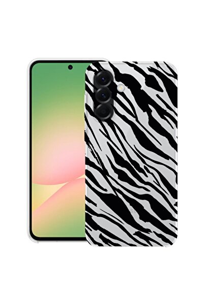 bestcase Θήκη για Samsung Galaxy S25 FE με Σχέδιο Ζέβρας, Διαφανής Λεπτή Σιλι...