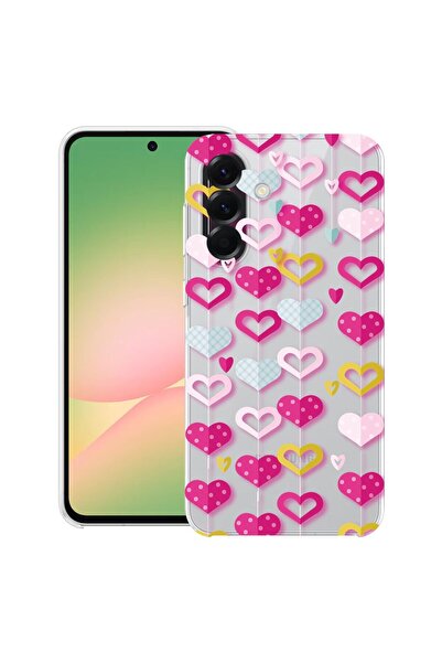 bestcase Θήκη για Samsung Galaxy S25 FE με Σχέδιο Lovely Hearts, Διαφανής Λεπ...