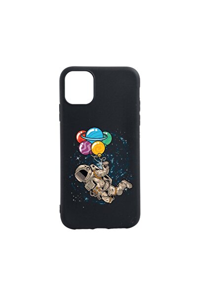 bestcase Θήκη σιλικόνης συμβατή με Apple iPhone 12 Mini, Χαρούμενος Αστροναύτ...