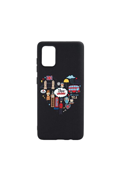 bestcase Θήκη σιλικόνης συμβατή με Samsung Galaxy S20 / S11e, Αγαπώ το Λονδίν...