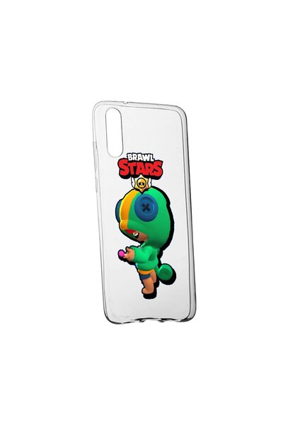 bestcase Θήκη σιλικόνης Brawl Stars Leon, Συμβατή με Samsung Galaxy A13, ανθε...