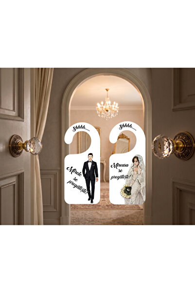 Bello Carino High quality decoration products Set 2 agățătoare pentru clanță ...