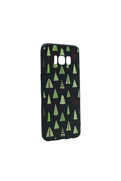 bestcase Husa Silicon Compatibila Cu Samsung Galaxy S8, Christmas Tree Shapes...