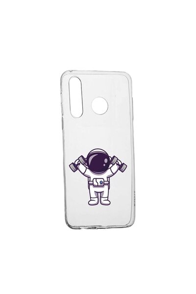 bestcase Husa Silicon Compatibila Cu Samsung Galaxy A40, Astronaut Gym, rezis...