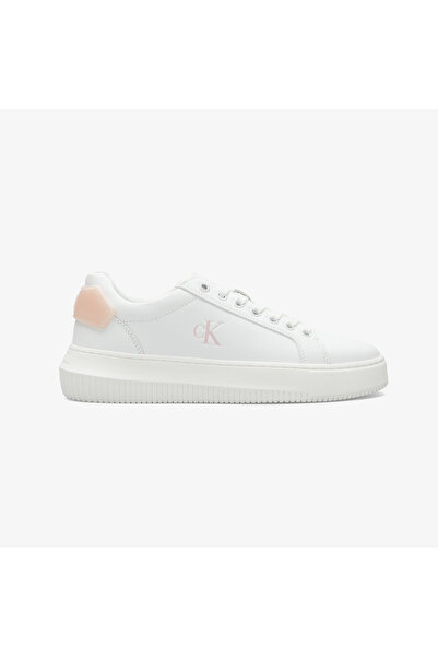 Calvin Klein Chunky Cupsole Patch Kadın Beyaz Sneaker