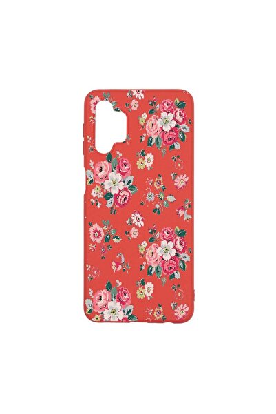 bestcase Силиконов калъф, съвместим със Samsung Galaxy A32 5G, Колекция  "Цве...