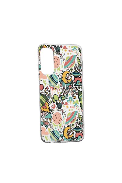 bestcase Θήκη σιλικόνης, Συμβατή με Samsung Galaxy A13 4G, Σχέδιο Σύμπαν, Πλα...