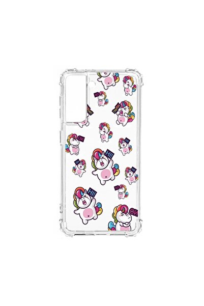 bestcase Αντικραδασμική Θήκη Συμβατή με Samsung Galaxy S21, Fat Unicorn, Προσ...