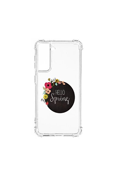 bestcase Husa Αντικραδασμική Θήκη Συμβατή με Samsung Galaxy S21, Hello Spring...