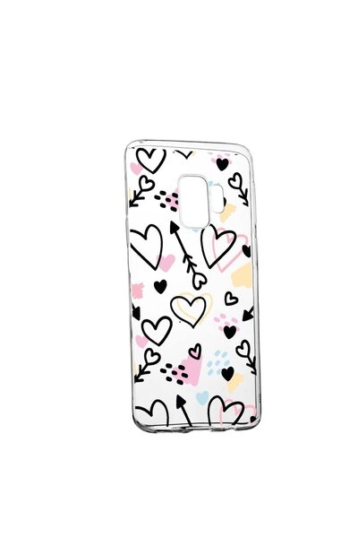 bestcase Θήκη σιλικόνης συμβατή με Samsung Galaxy J4 2018, Σχέδιο με σύμβολα ...