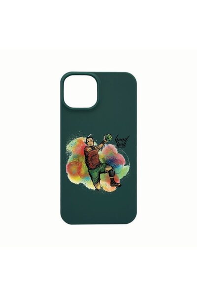 bestcase Husa Silicon, Compatibila Cu Apple iPhone 14 Plus, Handball Player, ...