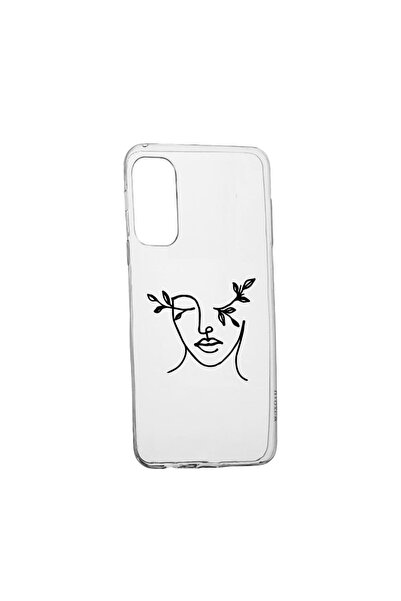 bestcase Θήκη σιλικόνης συμβατή με Samsung Galaxy S21, Γυναικείο Αφηρημένο Σχ...