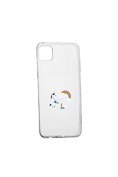 bestcase Θήκη Σιλικόνης Μονόκερος - Σύννεφο, Συμβατή με Samsung Galaxy A12, α...