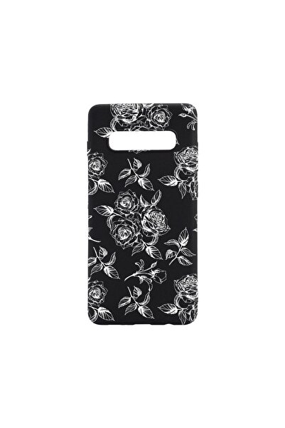 bestcase Λεπτή Θήκη Σιλικόνης 0.8MM, Συμβατή με Samsung Galaxy S10, Μαύρα Τρι...