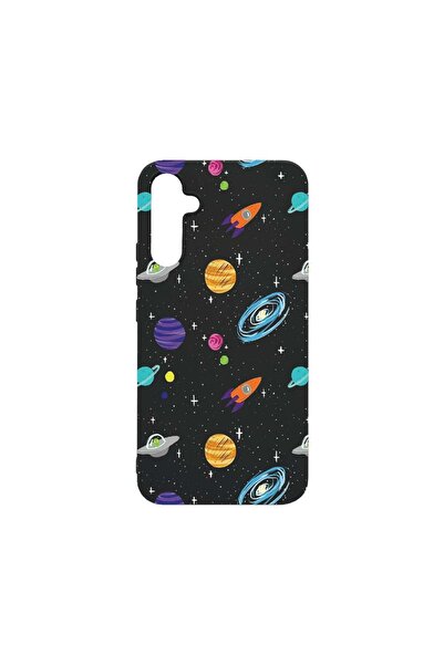 bestcase Θήκη, Συμβατή με Samsung Galaxy A34, Σύμβαντα, Πλανήτες, Λεπτή 0.8MM...