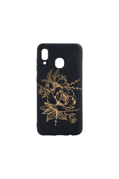 bestcase Λεπτή Θήκη Σιλικόνης 0.8MM, Συμβατή με Samsung Galaxy A40, Χρυσό Ροζ...