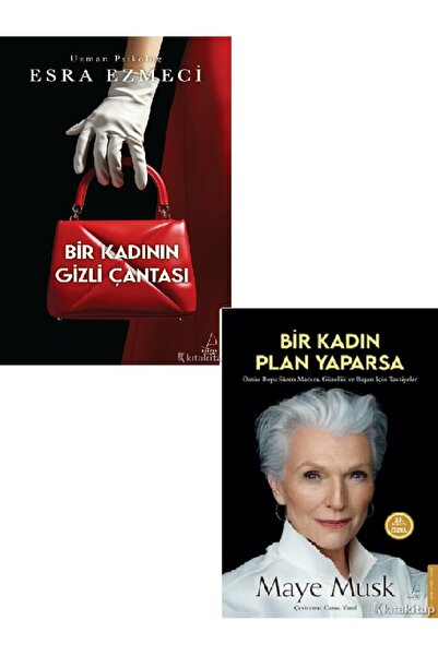 Destek Yayınları Bir Kadının Gizli Çantası - Bir Kadın Plan Yaparsa - Esra Ez...