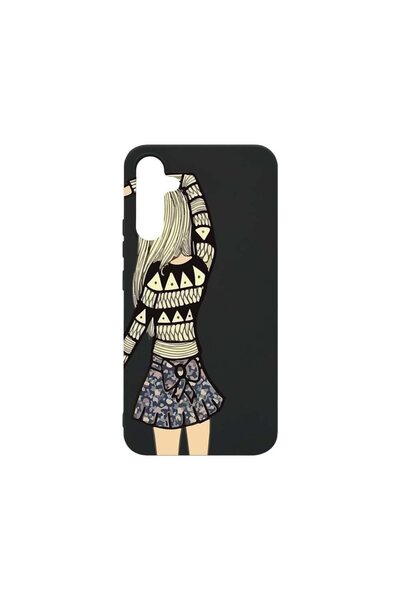 bestcase Θήκη, Συμβατή με Samsung Galaxy A34, Girl Friend, Λεπτή 0.8 χιλιοστά...