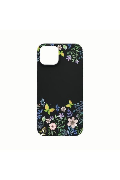bestcase Θήκη Σιλικόνης, Συμβατή με Apple iPhone 14 Plus, Σχέδιο Πεταλούδες κ...