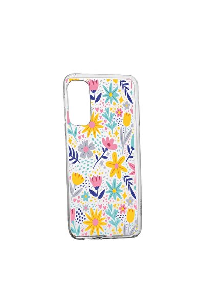 bestcase Θήκη σιλικόνης συμβατή με Samsung Galaxy S21, Μικρά λουλούδια, ανθεκ...