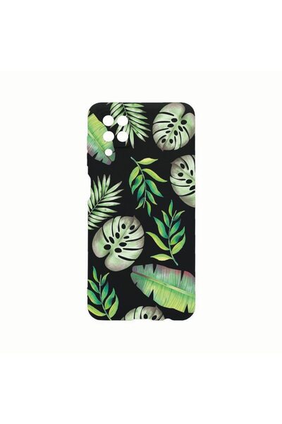 bestcase Θήκη Σιλικόνης, Συμβατή με Samsung Galaxy A12, Τροπικό, Ανθεκτική στ...