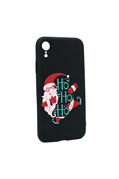 bestcase Husa Silicon Compatibila Cu Apple iPhone XR, Ho Ho Ho Santa Claus, r...