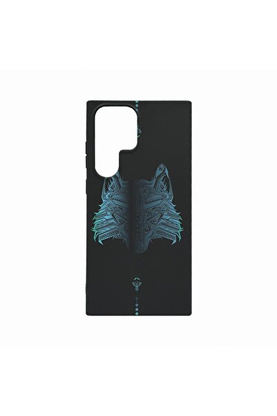 bestcase Θήκη, Συμβατή με Samsung Galaxy S23 Ultra, Λύκος, Ανθεκτική στη φθορ...