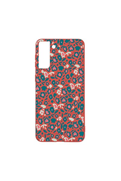bestcase Θήκη σιλικόνης, Συμβατή με Samsung Galaxy S21 Plus, Σχέδιο με πράσιν...