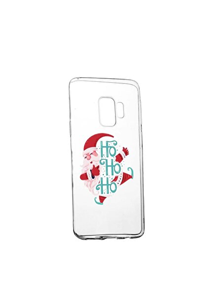 bestcase Θήκη σιλικόνης συμβατή με Samsung Galaxy S9, HoHoHo Άγιος Βασίλης, α...